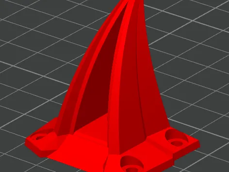 GEPRC Vapor D5 front shark fin