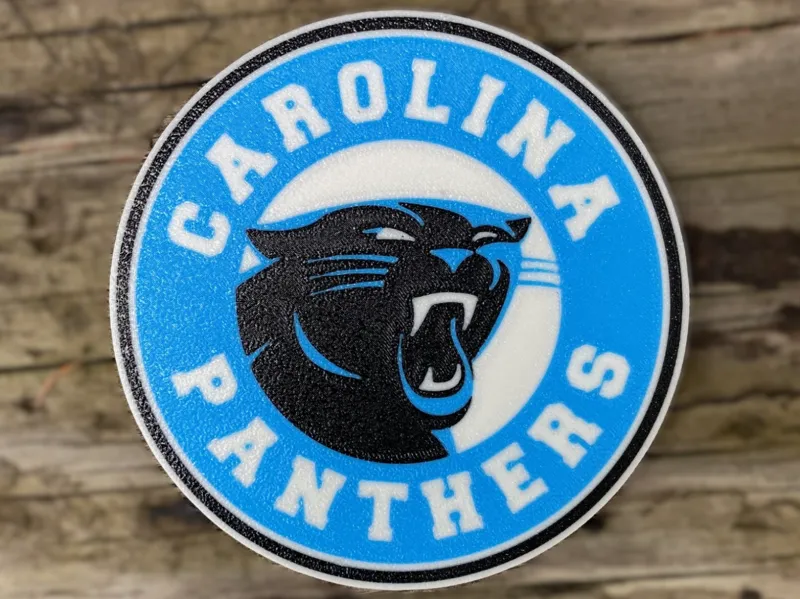 Carolina Panthers Coaster set of 4