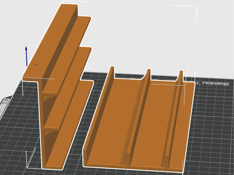 烤箱烤盘收纳Trays Holder（桌下收纳或柜子里面收纳）