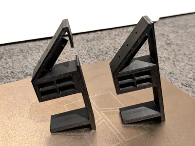 Rack PDU mounts for 38mm/1.5" worktops & benches