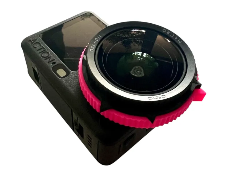 DJI Action 6 Focus Einstellring für die Macro Lens