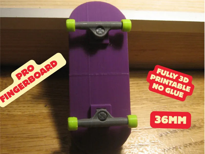 pro 36mm fingerboard / finger skateboard/ techdeck