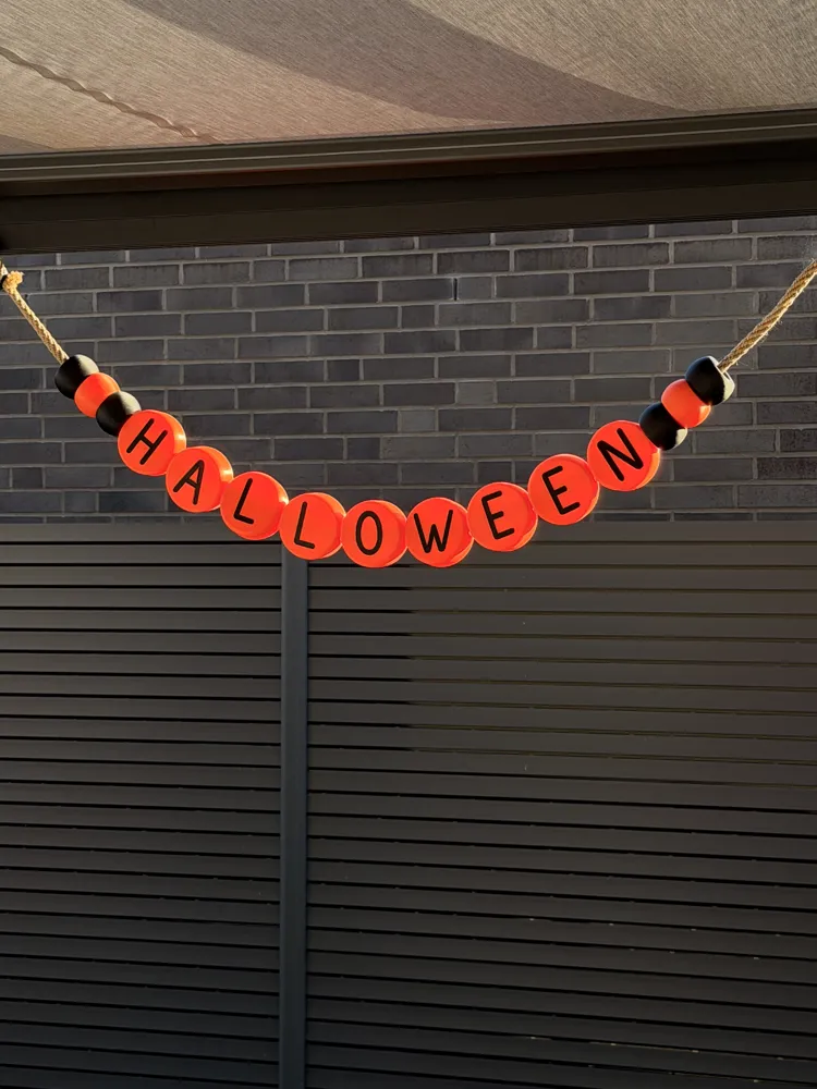XXL bead chain as Halloween decoration - Free 3D Print Model - MakerWorld