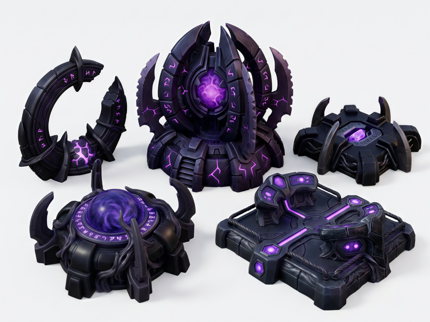 Drukhari W40K Terrain - 3D printed Architecture, in stock in India