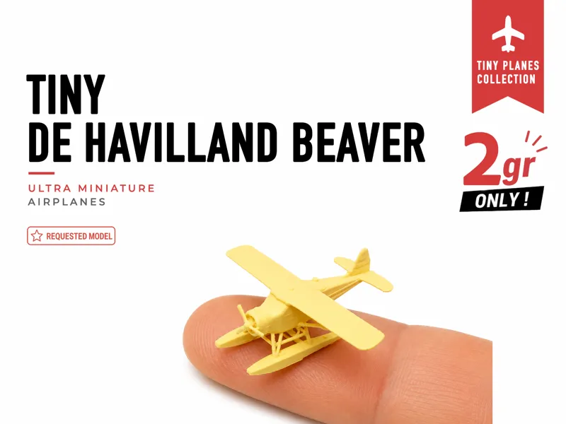 Tiny De Havilland Beaver - Mini Planes Series