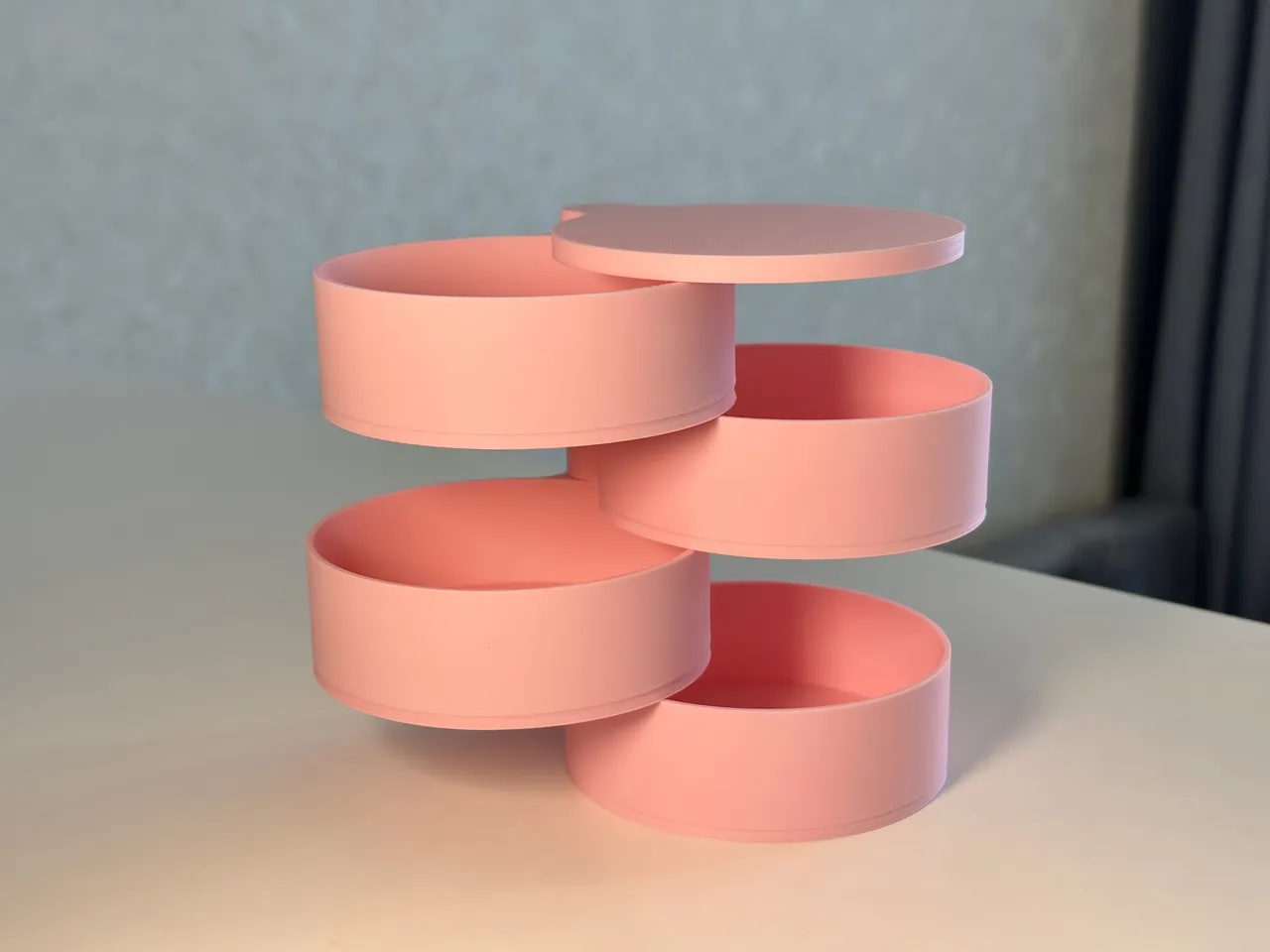 360-Degree Rotating Jewelry Storage view 3