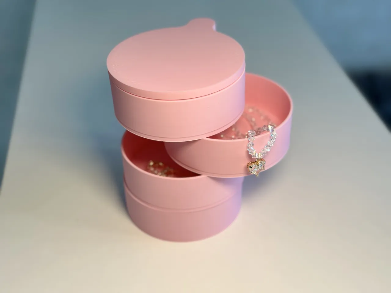 360-Degree Rotating Jewelry Storage view 4