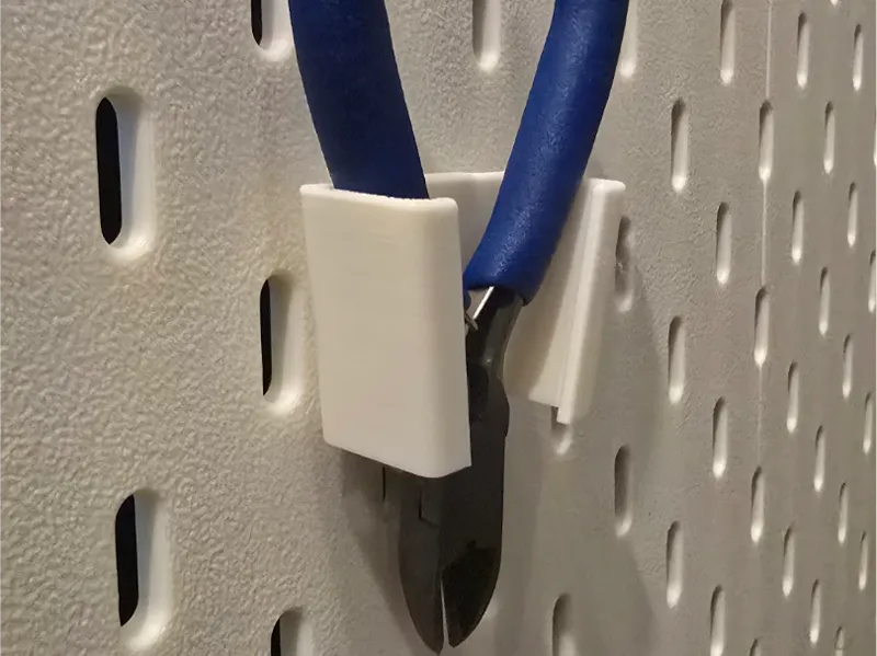 Wire Snippers Holder for IKEA Skadis with Hook