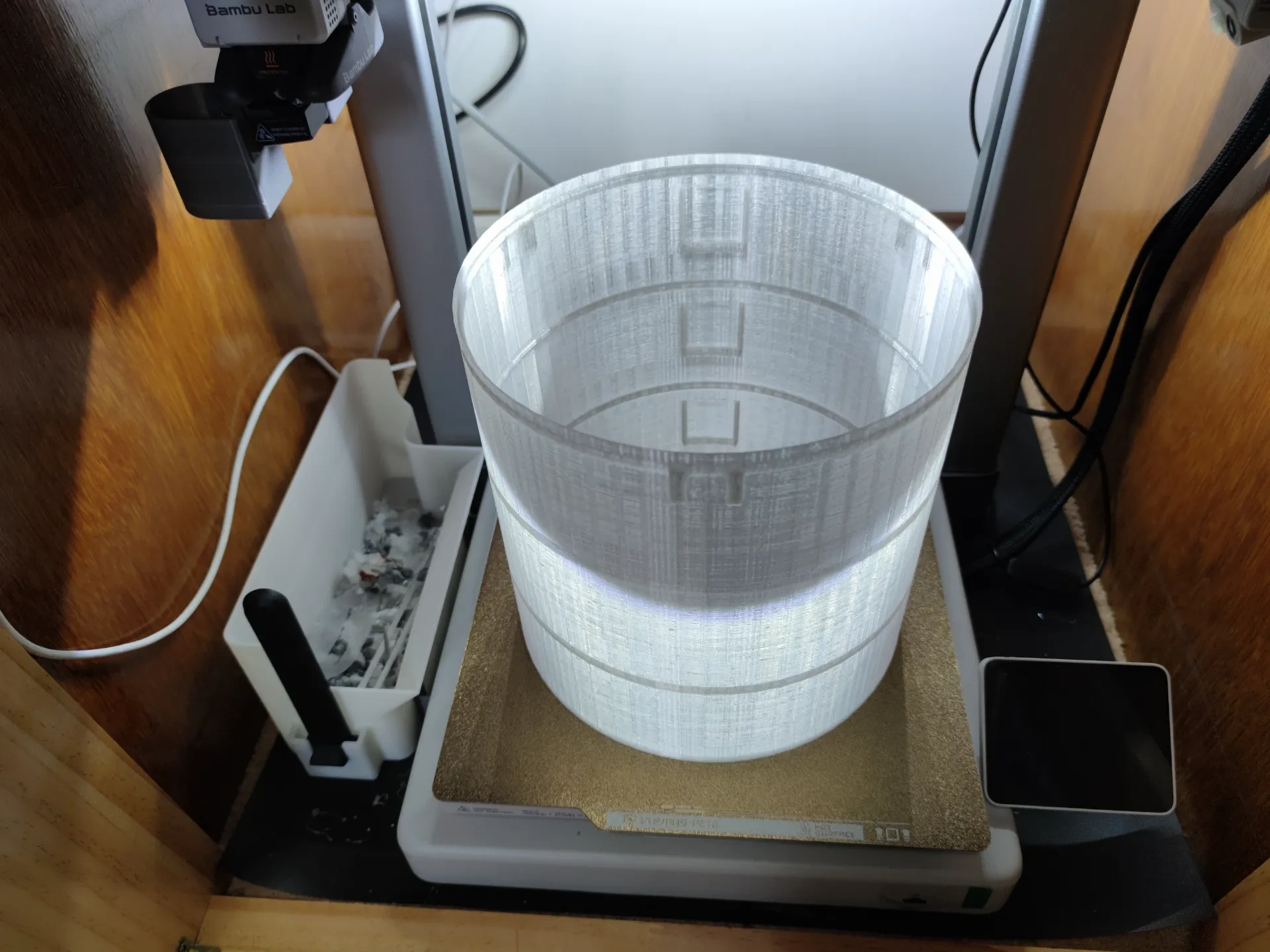 Miniatura 2 do modelo 3D 耗材盒 升级版（多卷尺寸，带干燥剂盒，可加温湿度计）