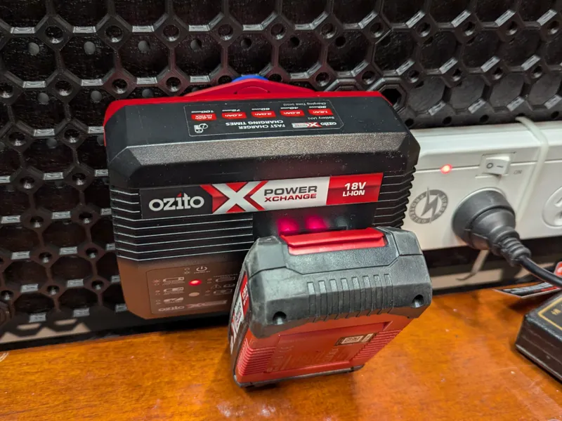 Ozito PXC Charger Multiboard Mount