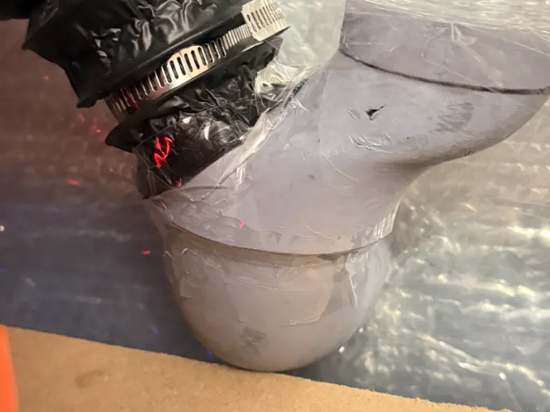 3 inch y duct connector