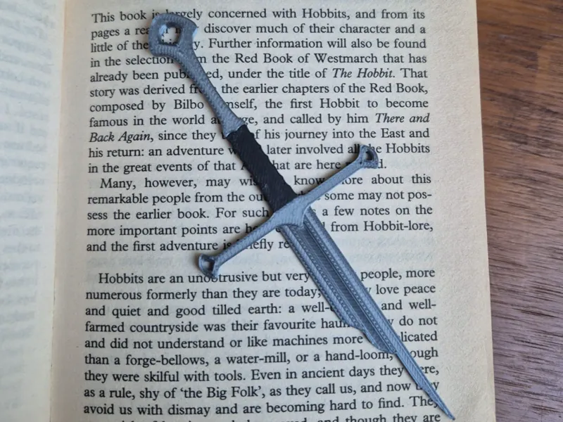 Narsil bookmark Lord of The Rings