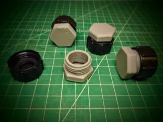 Garden Hose Plug - with Exact Thread Specification