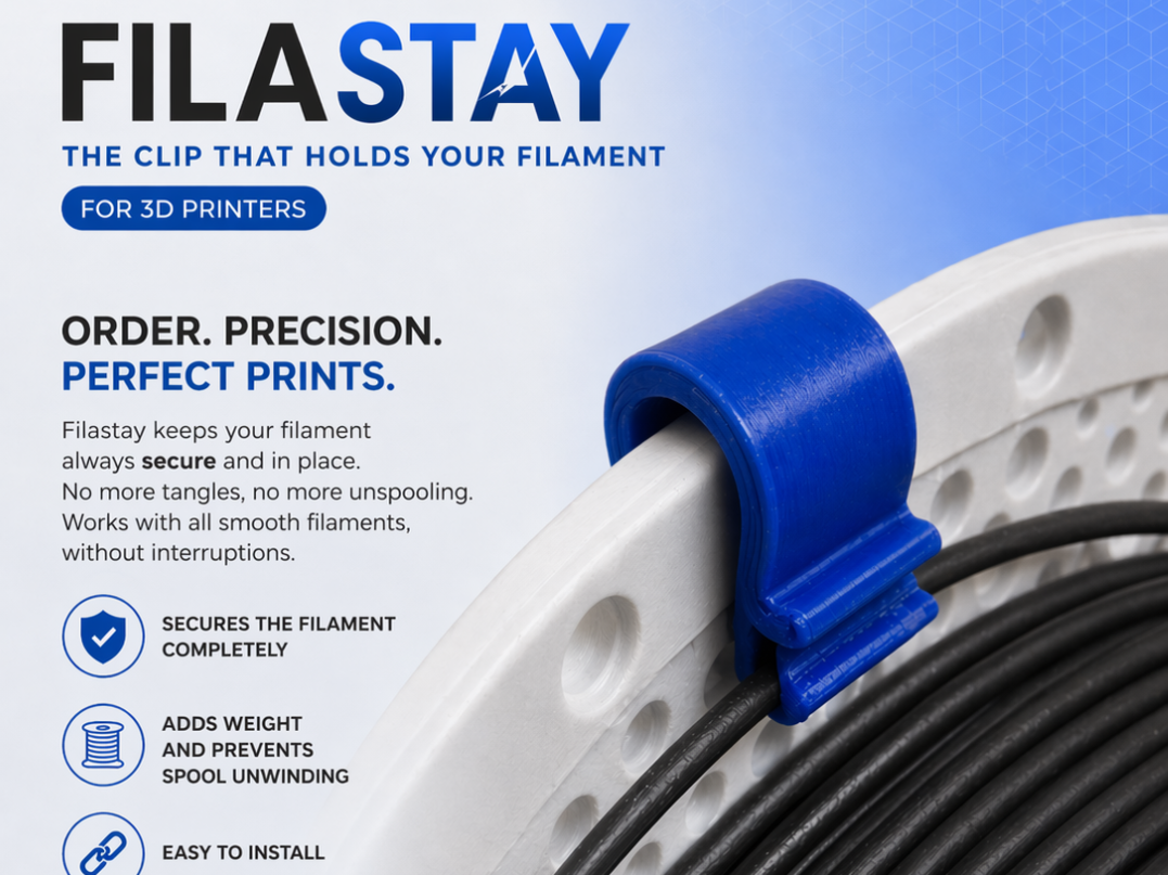 FilaStay Filament clip