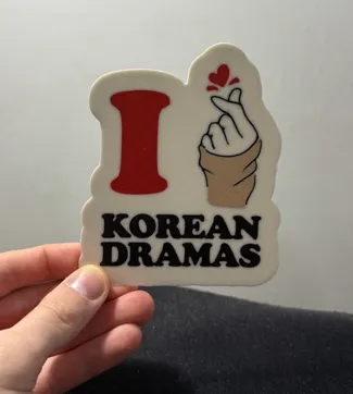 Korean Drama fridge magnet