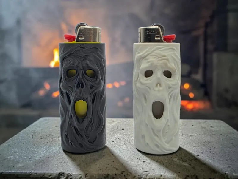 Ghost Face Bic Sleeve