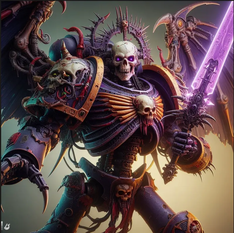 Skeleton Armored Demon Prince