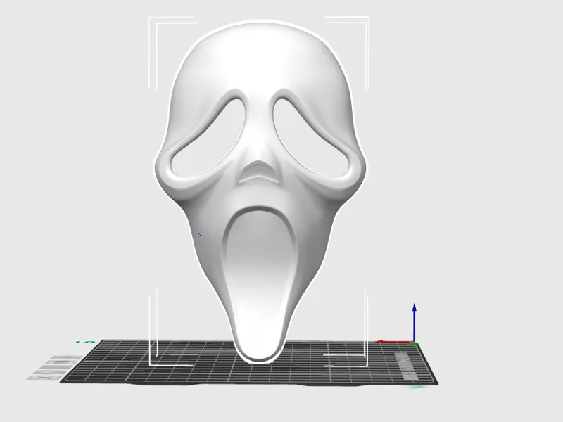 Scream Mask (Compatible with A1 Mini)