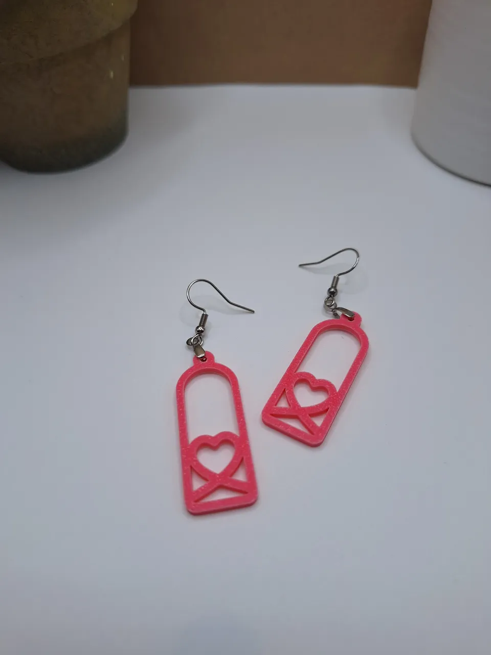 Heart Earrings view 2