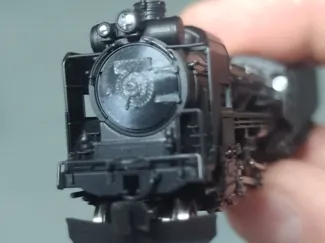 Boiler Cover/Plate KATO 2016-B D51 N Scale