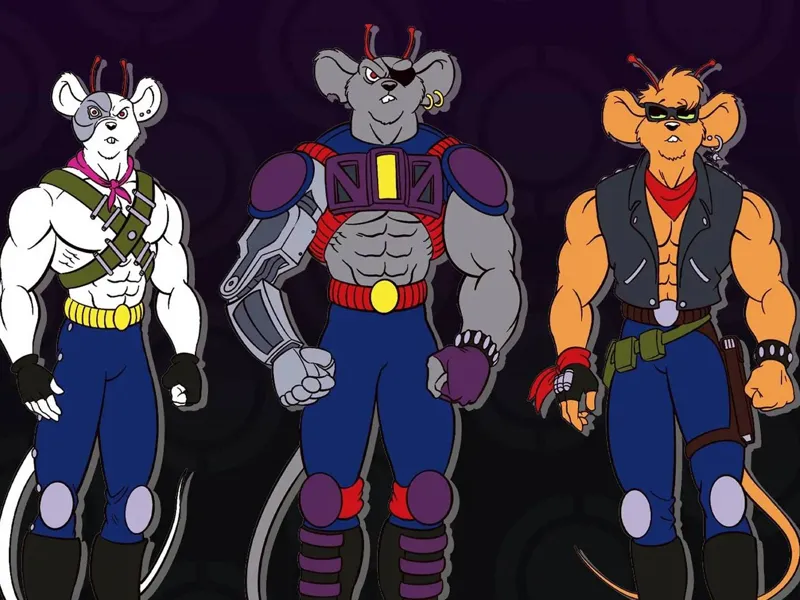 Biker Mice From Mars Hueforge