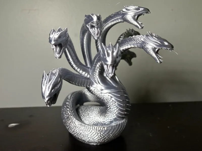 The Legendary 9-Headed Hydra: Mythic Guardian