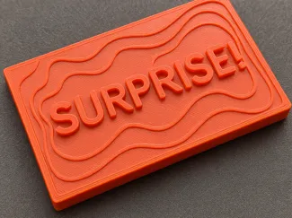 Surprise Card