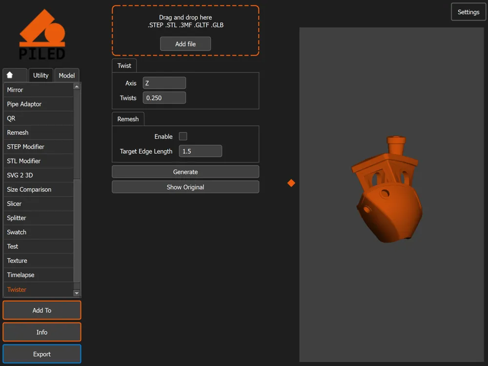 Twisty Benchy - Free 3D Print Model - MakerWorld