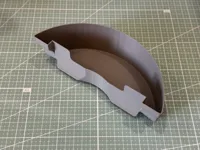 0.4 mm nozzle, standard profile, supports