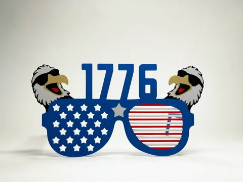 4th July - Declaration of Independence Glasses