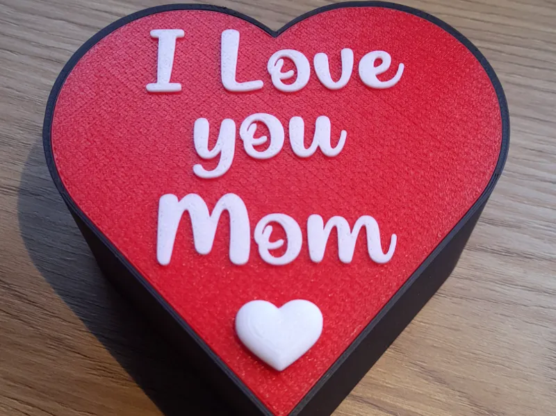 Caja regalo corazón