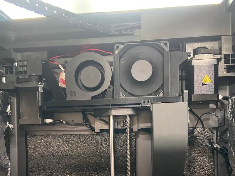 Elegoo centauri carbon stock fan mod