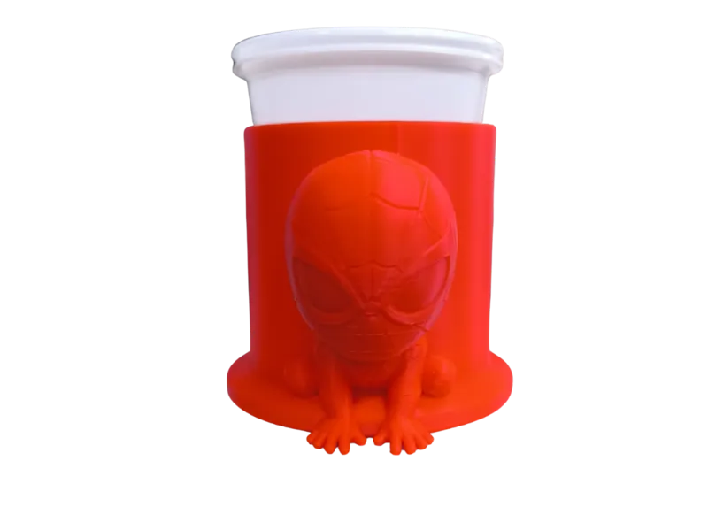 portabicchiere spiderman con nome