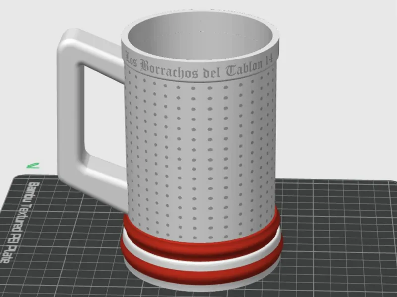 Jarra 500 ml RIVER PLATE 