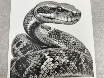 Realistic Snake Hueforge