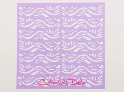 Stencil per polymer clay