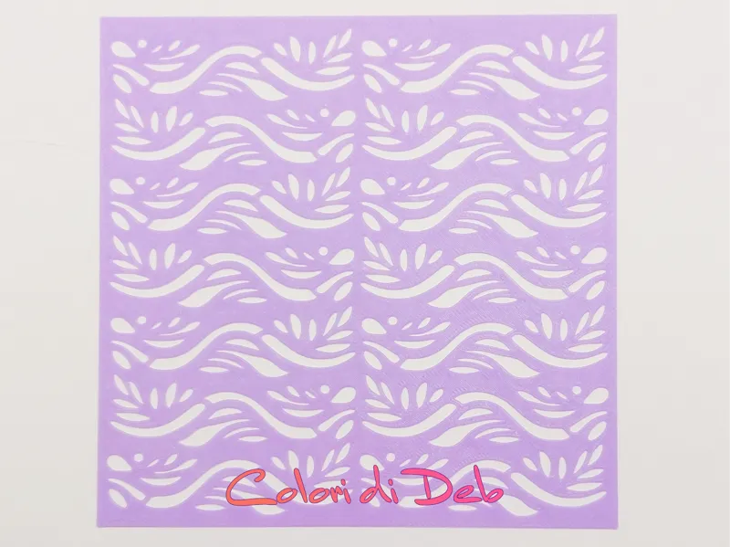 Stencil per polymer clay