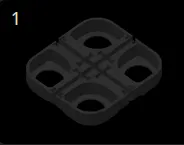 Hula Base for Original Hula v1 Feet