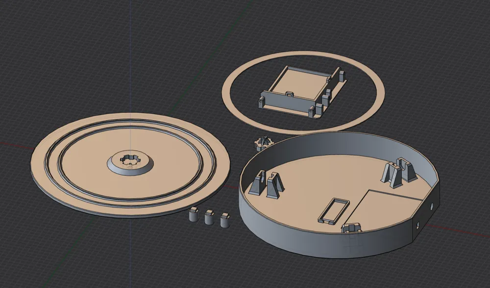 Maker's Supply internal power turntable by darren.meier MakerWorld ...