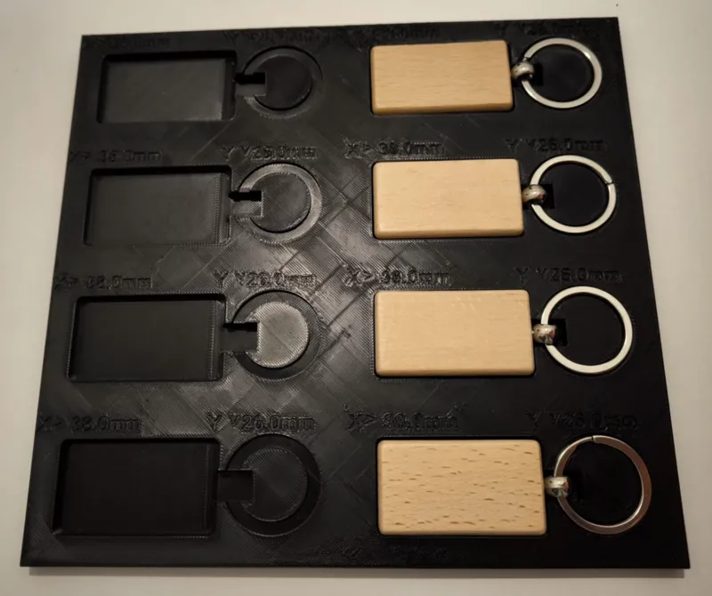 keychain holder for laser / Anhängerhalter Lasern
