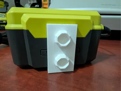 Ryobi USB Lithium Battery Charger Mount Multiboard