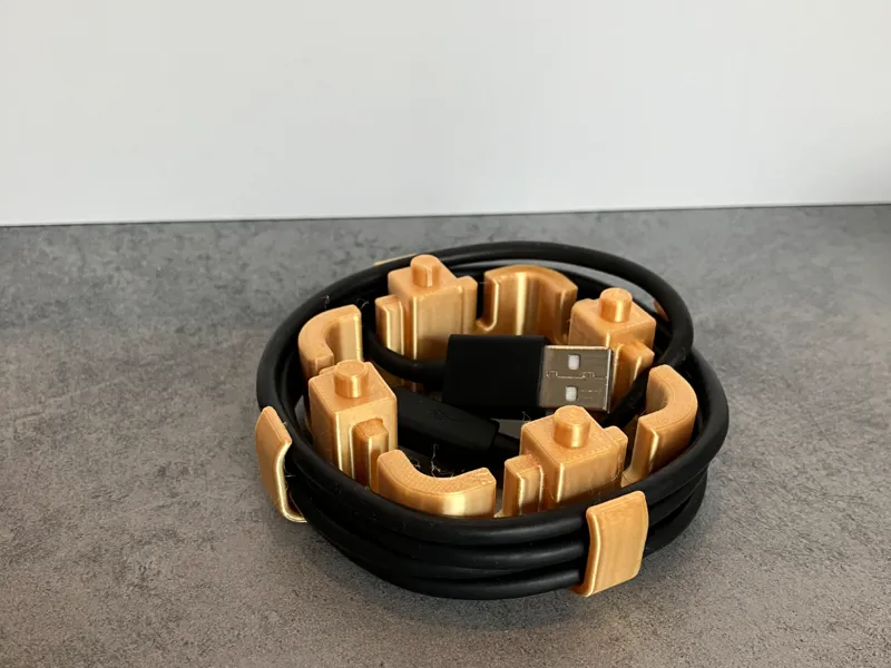 Stackable cable organizer