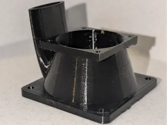 Bitaxe 40mm - 60mm fan adapter for 