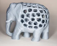 0.2mm layer, 2 walls, 15% infill, with painted supports