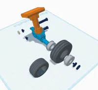 One stage single suspension 0.2mm layer, 3 walls, 15% infill