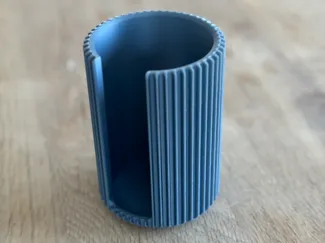 modern cotton pad holder/dispenser
