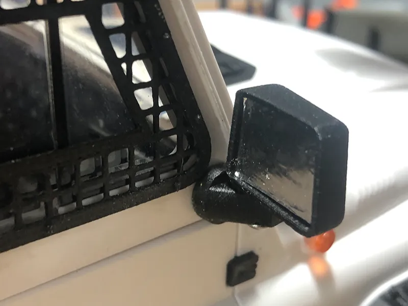 RC Crawler Foldable side mirror 1/12 scale