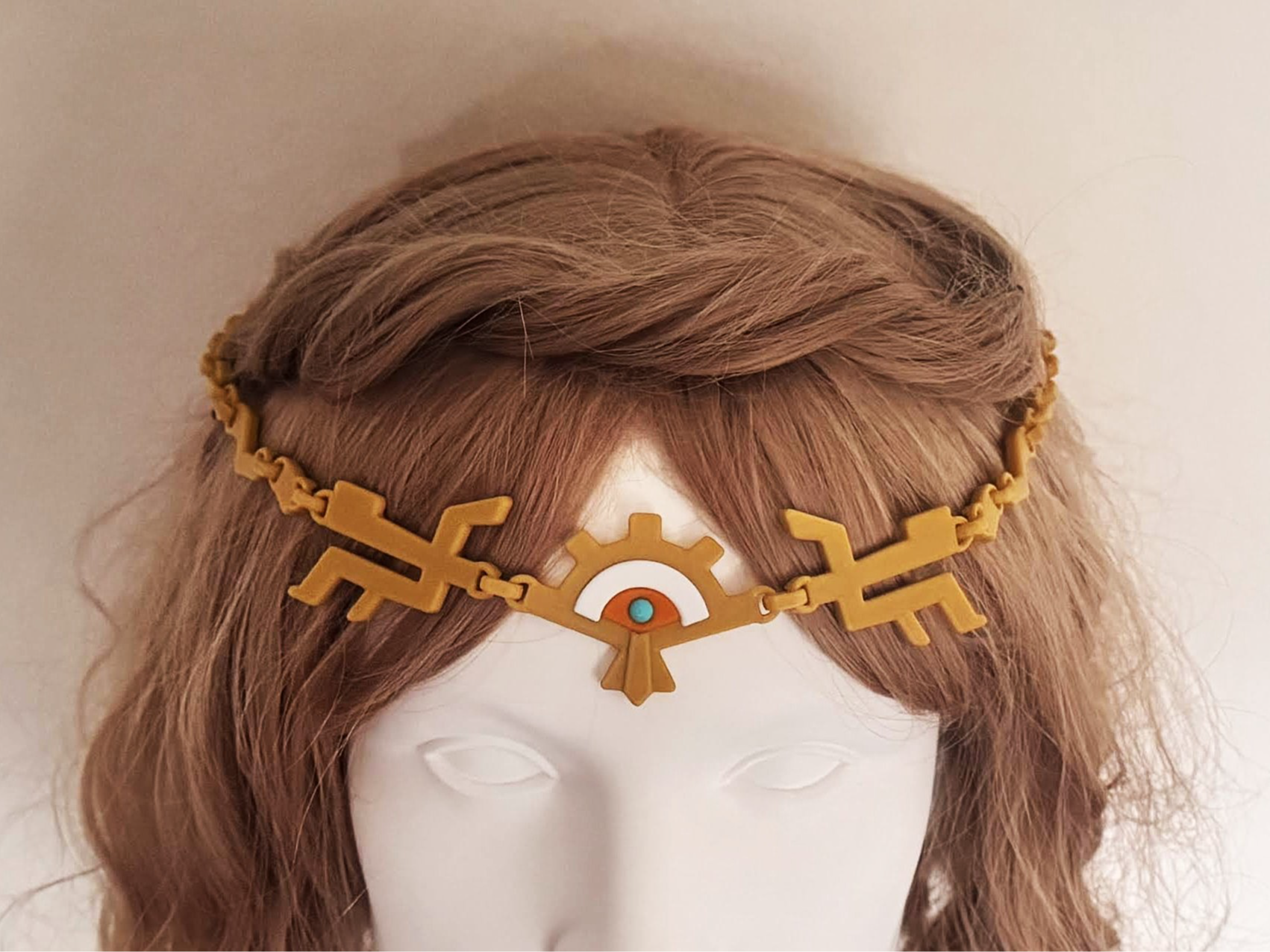 Zelda Headband with Adjustable Articulated Chain