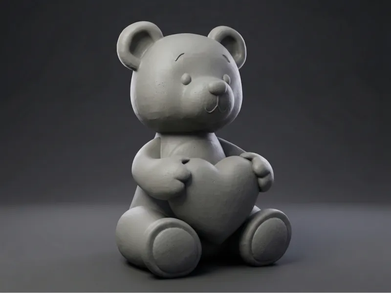 Cute Love Bear with Heart | Valentine's Day Gift