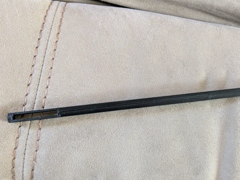 Flute cleaning rod